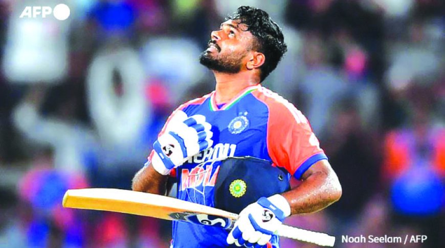 SAMSON TON POWERS INDIA TO T20 SERIES SWEEP