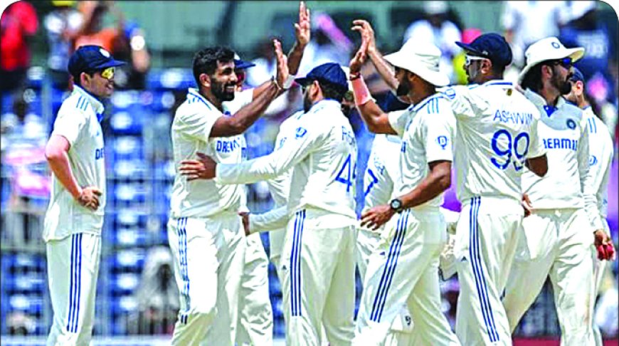 INDIA LOOK TO CONTINUE RED-HOT TEST FORM