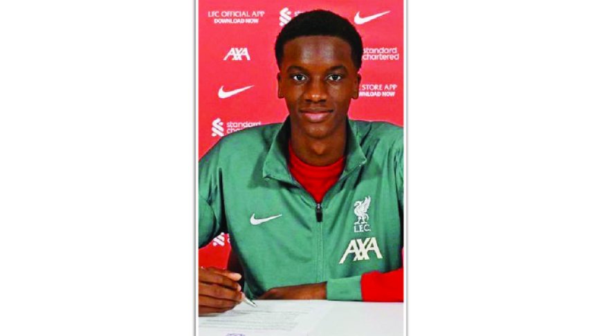 trey  NYONI  TURNS PROFESSIONAL AT LIVERPOOL