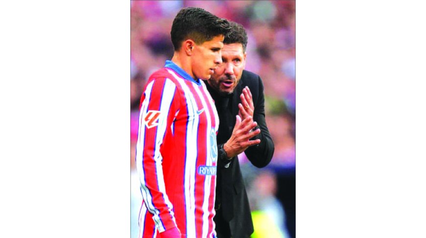 SIMEONE PRAISES SON GIULIANO’S IMPROVEMENT