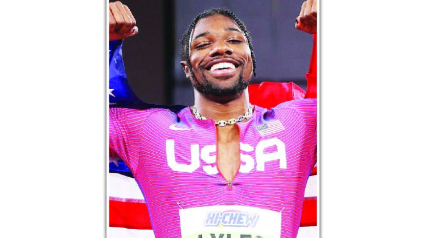 Lyles fails to make cut for men’s  world track athlete  of year